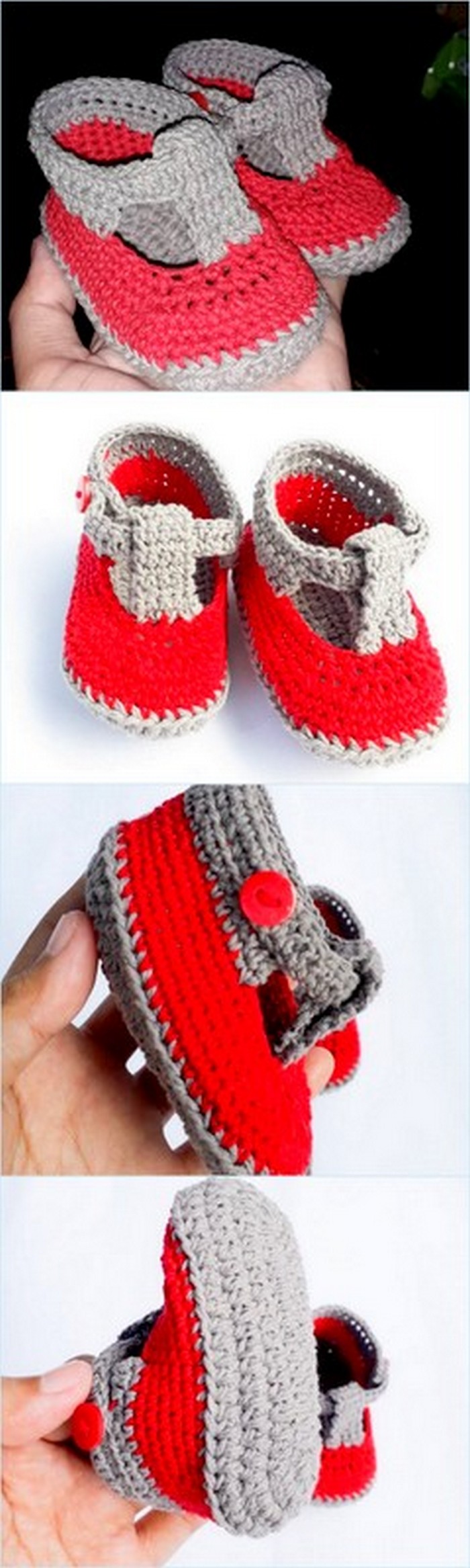 easy to crochet baby shoes