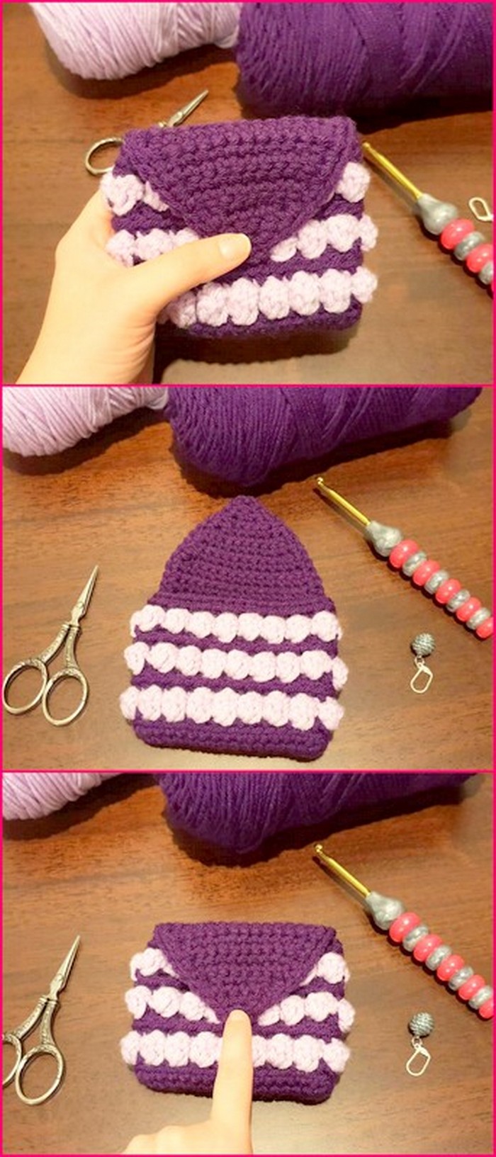 lovely crochet pattern for bag