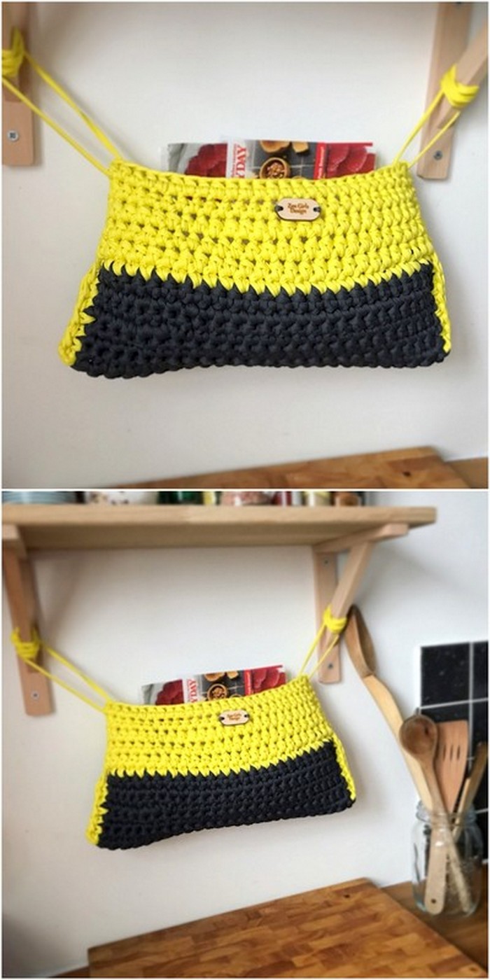 fantastic crochet basket idea