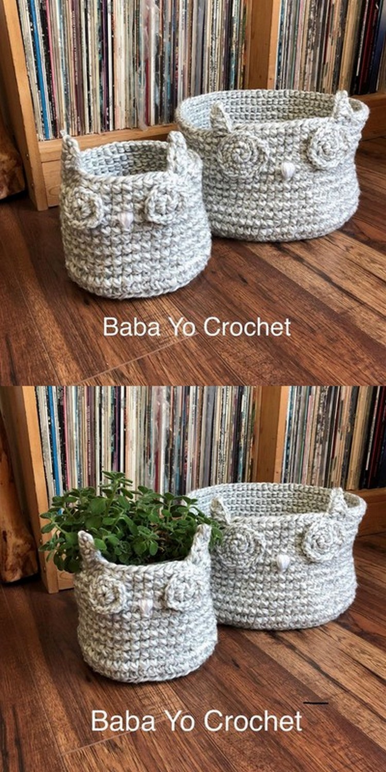 Crochet Nice Basket Free Crochet Pattern
