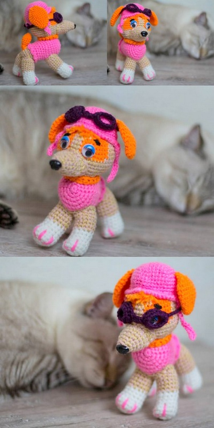 Cute Crochet Puppy Free Crochet Pattern