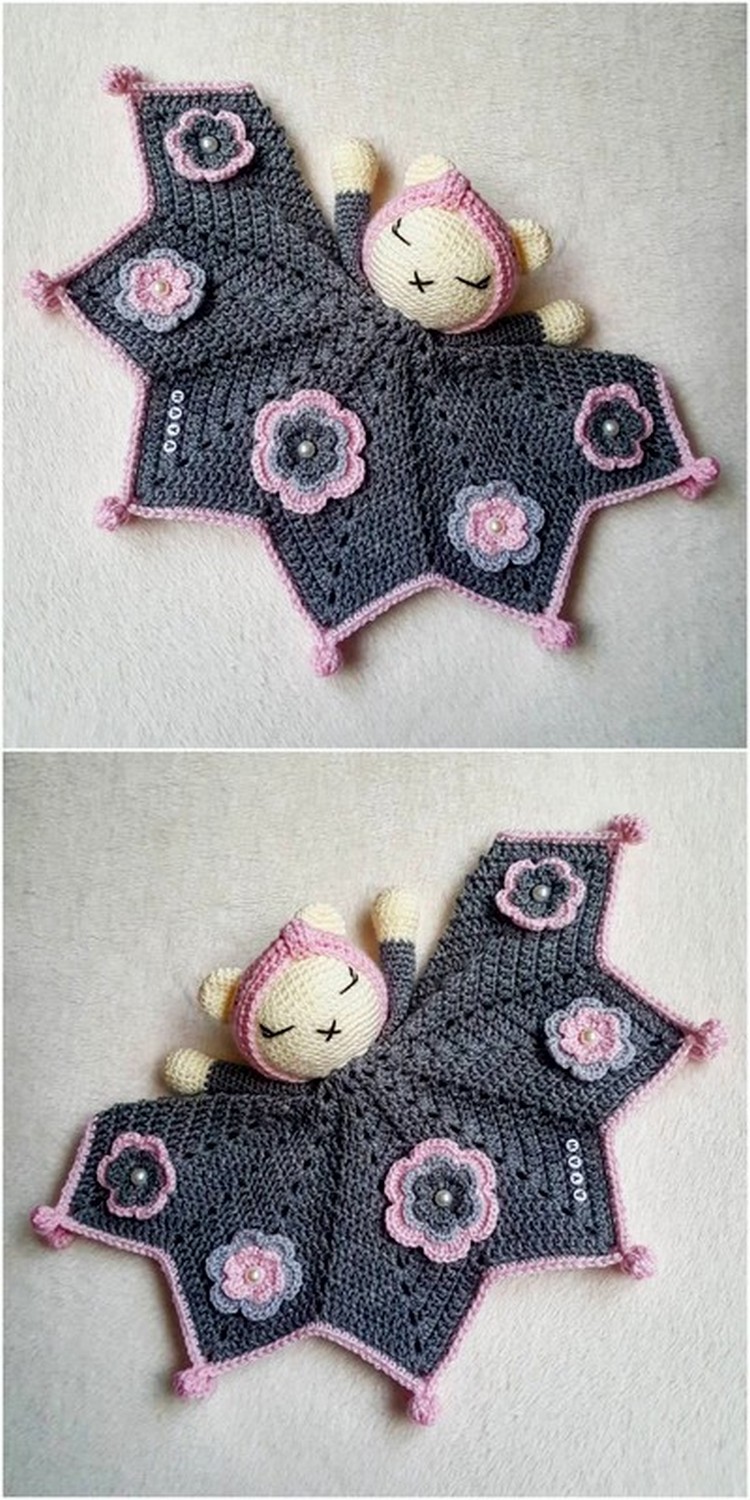 Crochet Bat Theme Doll Free Crochet pattern