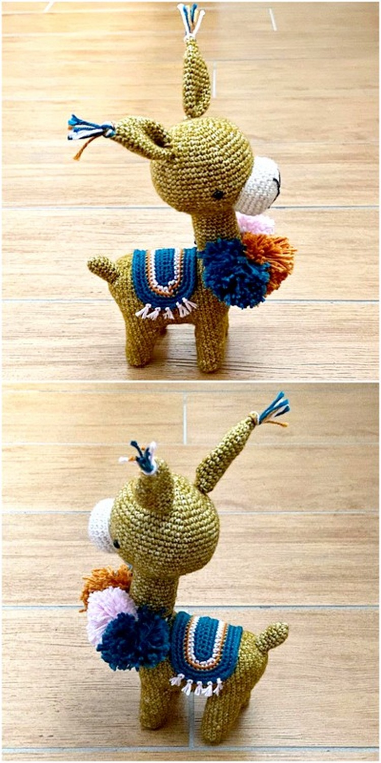Crochet Hand Made Deer Free Crochet Pattern