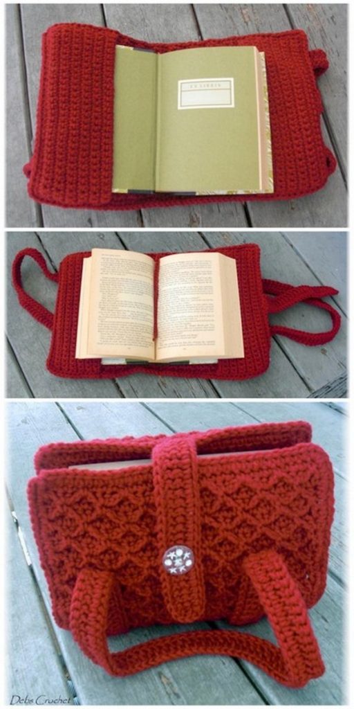 40 Awesome Crochet Bookmarks and Book Covers Patterns