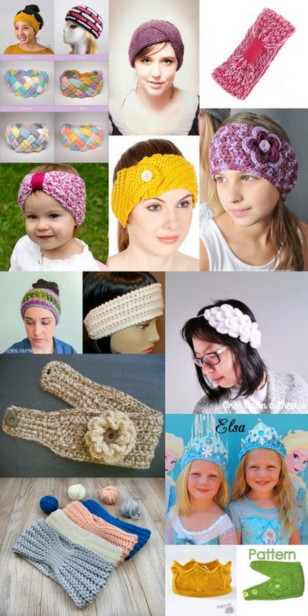 Latest Crochet Headbands Free Pattern