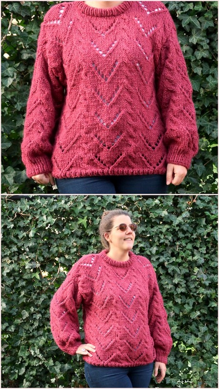 Colienne Sweater Knitting Pattern