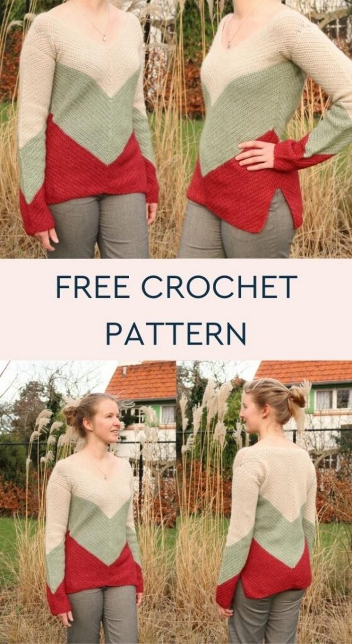 Olivia Sweater Crochet Pattern
