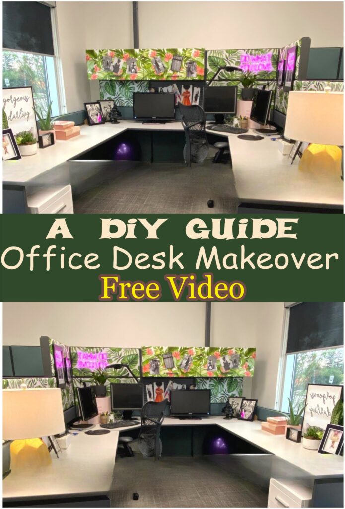 A DIY Guide Office Desk Makeover