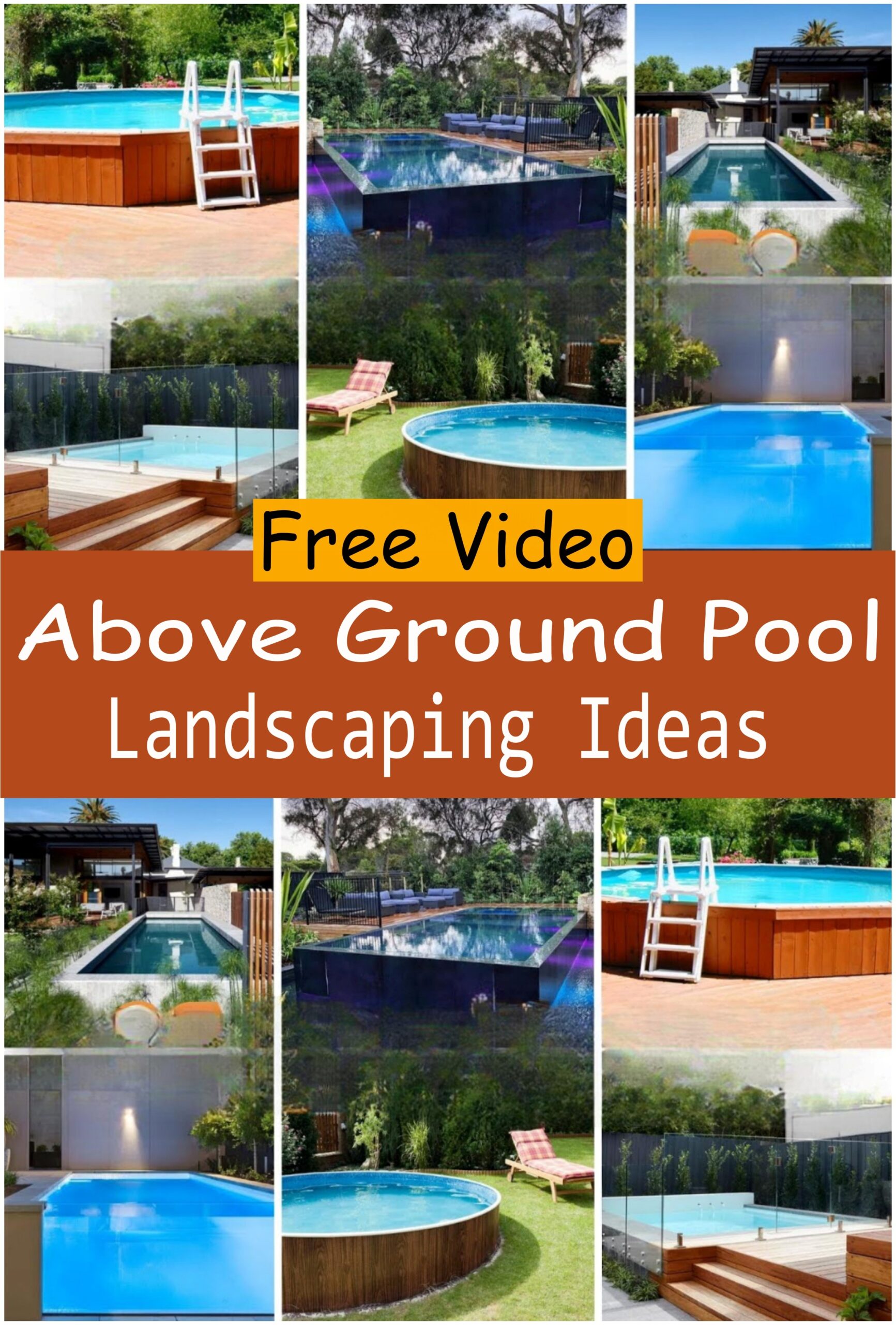 Above Ground Pool Landscaping Ideas