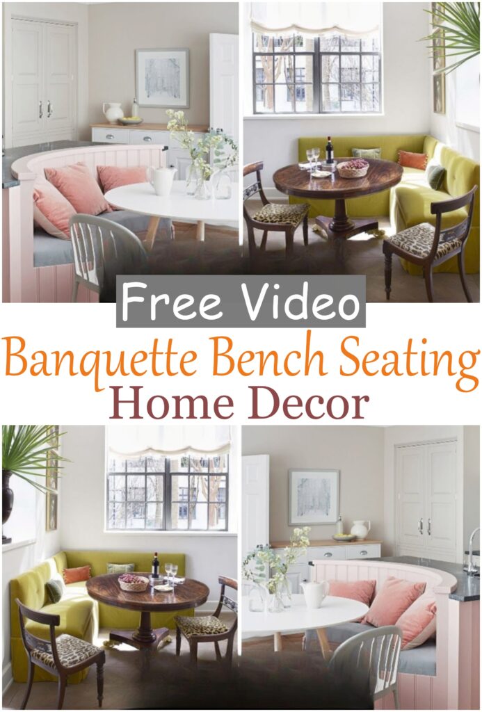 Banquette Bench Seating Home DecorÂ