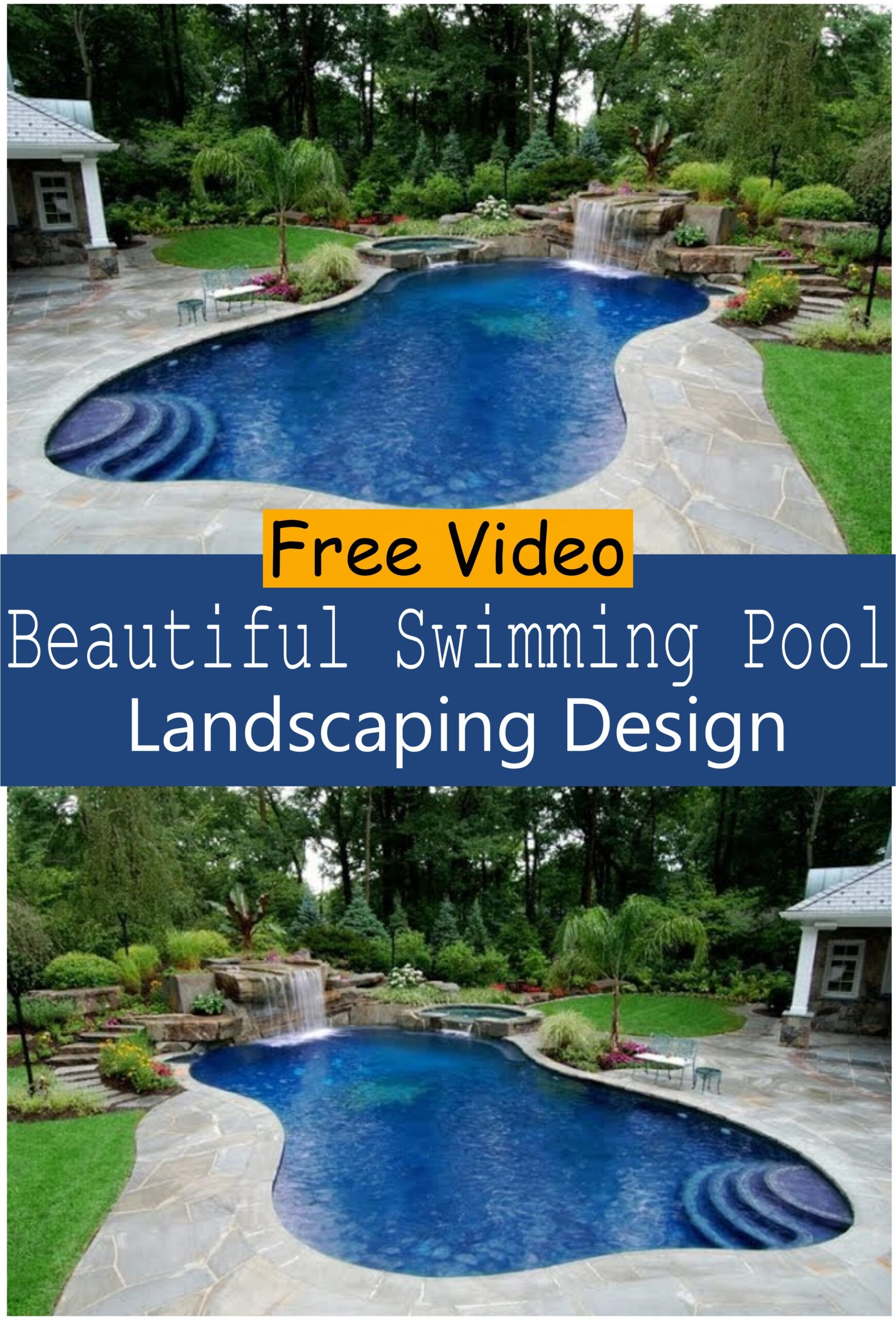 Beautiful Swimming Pool Landscaping Design