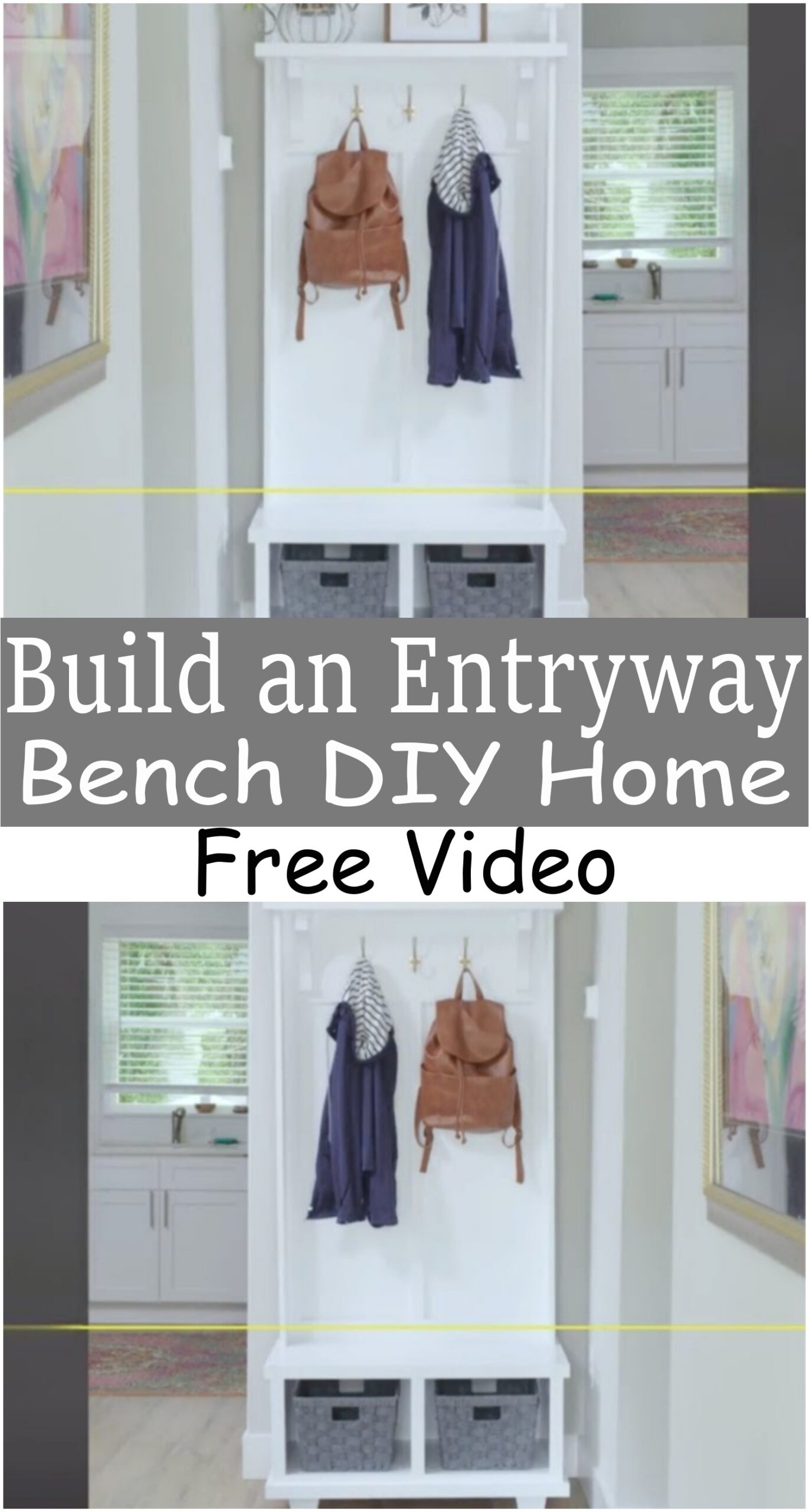 Build an Entryway Bench DIY Home
