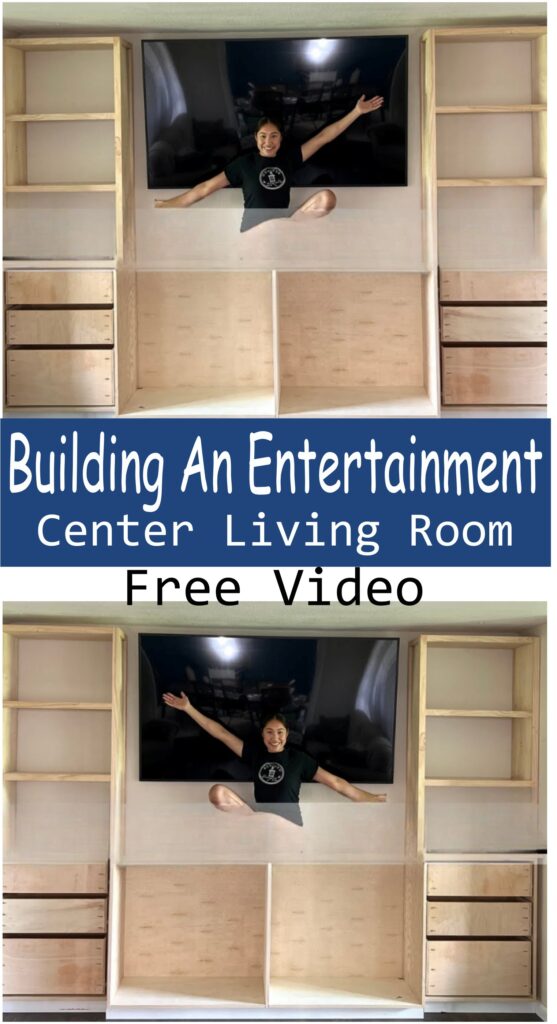 Building An Entertainment Center Living Room