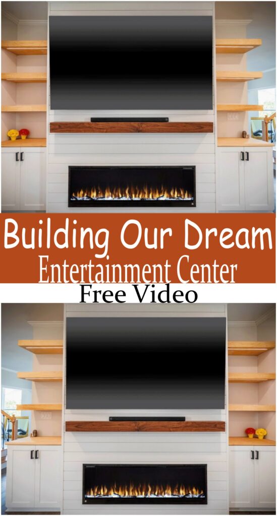Building Our Dream Entertainment Center