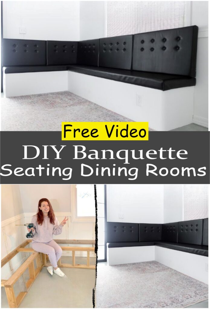 DIY Banquette Seating Dining Rooms