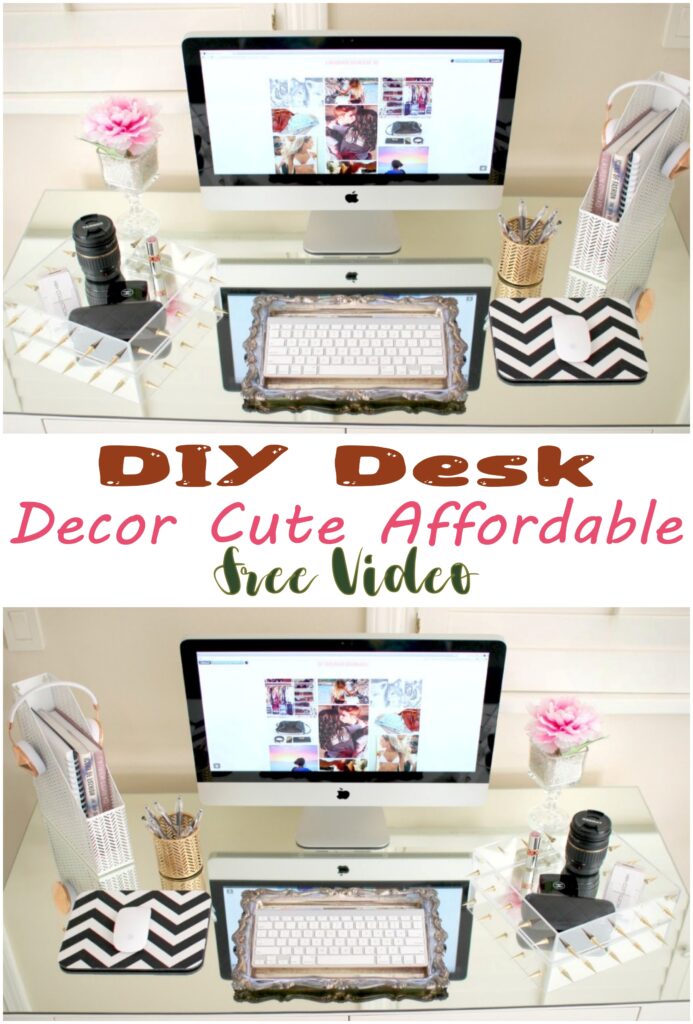 DIY Desk Decor Cute Affordable