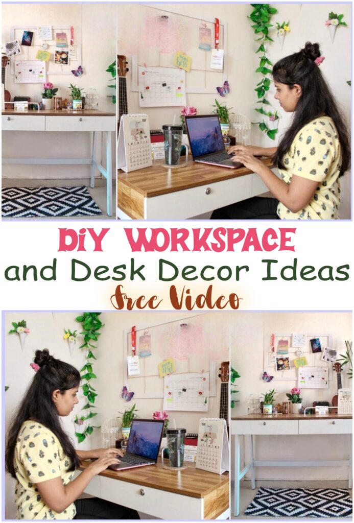 DIY Workspace and Desk Decor Ideas