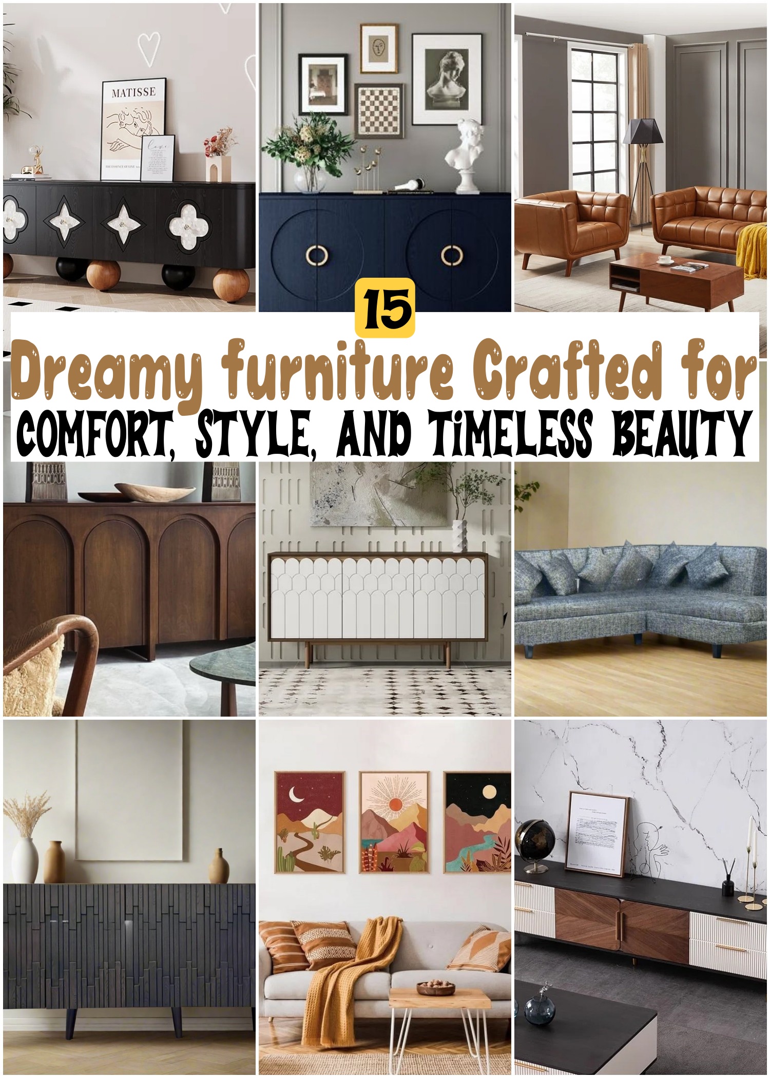 Dreamy Furniture Crafted For Comfort, Style, And Timeless Beauty