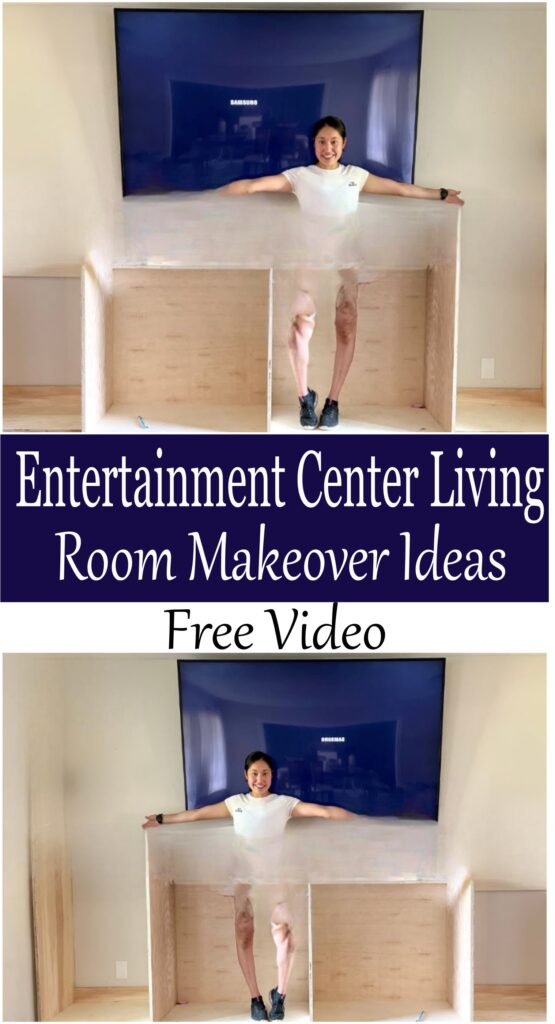 Entertainment Center Living Room Makeover Ideas