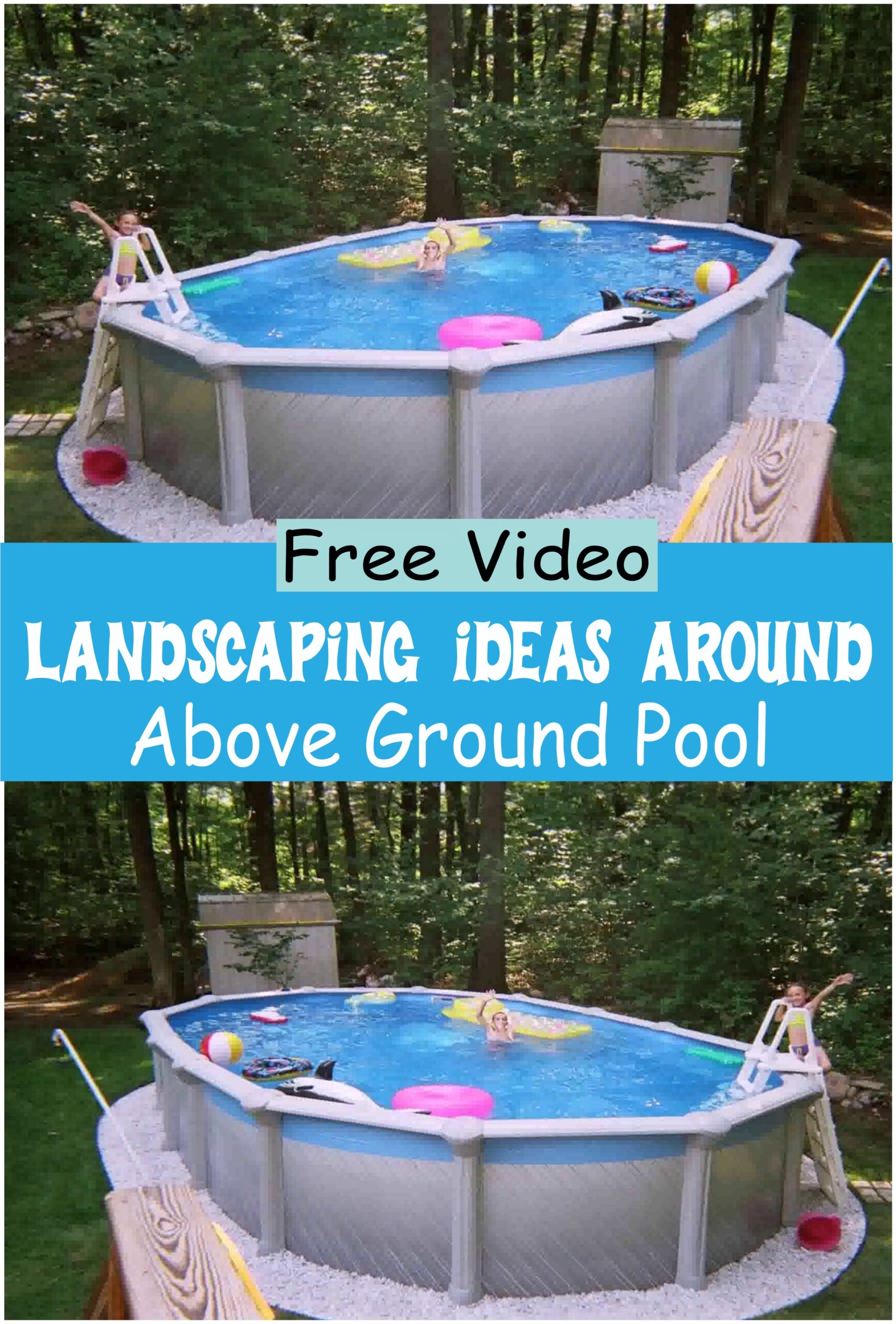 Landscaping Ideas Around Above Ground Pool
