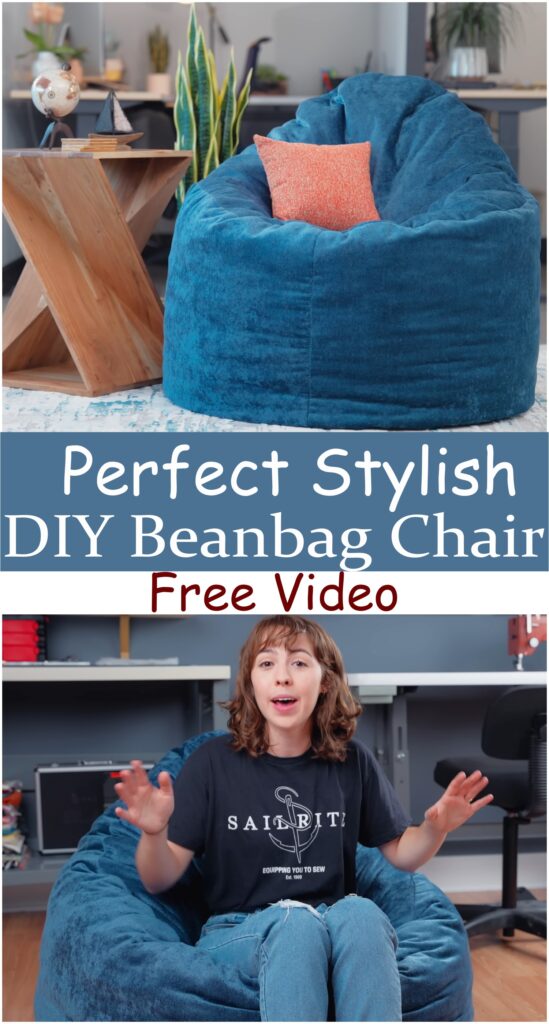 Perfect Stylish DIY Beanbag Chair