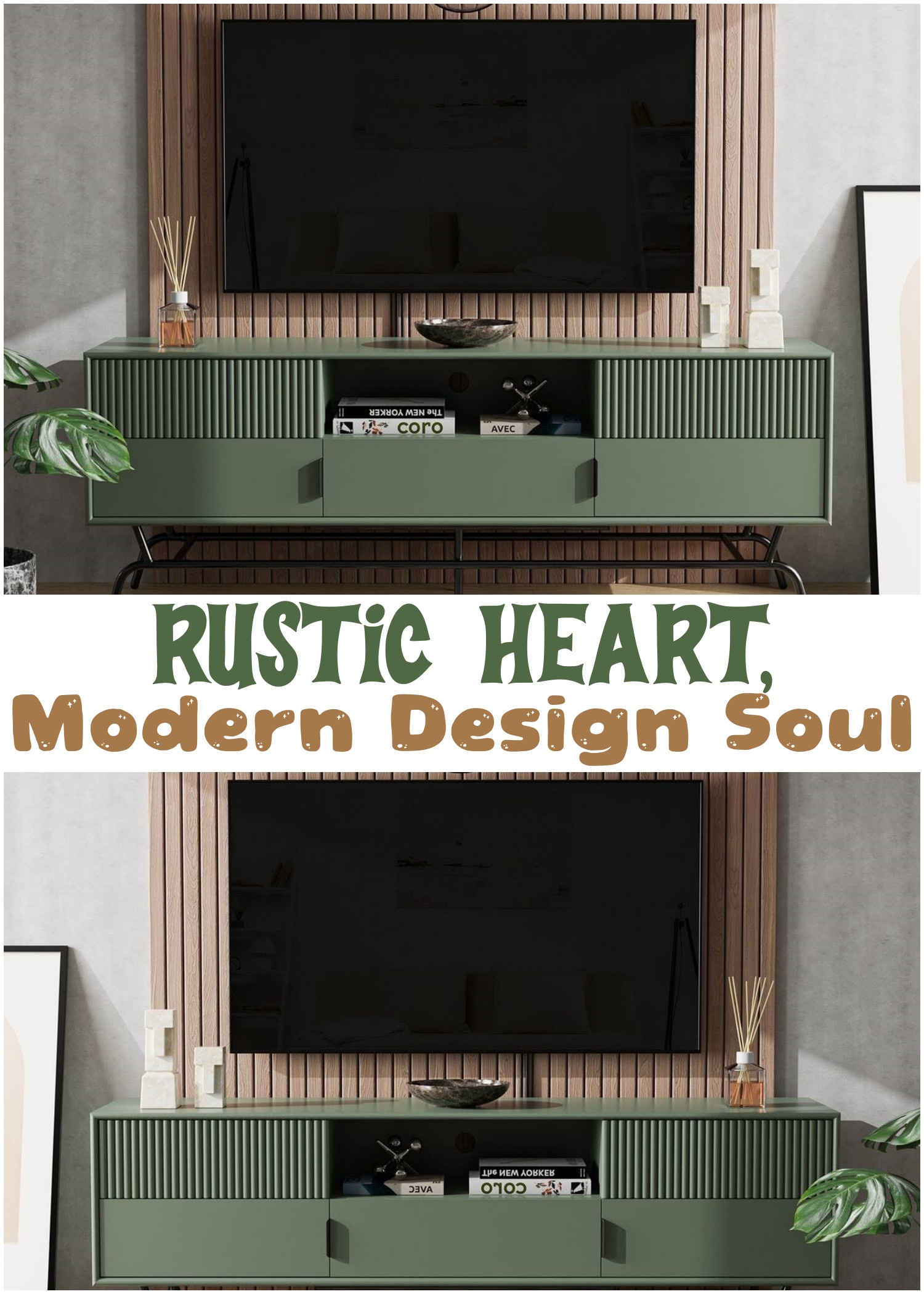 Rustic Heart, Modern Design Soul