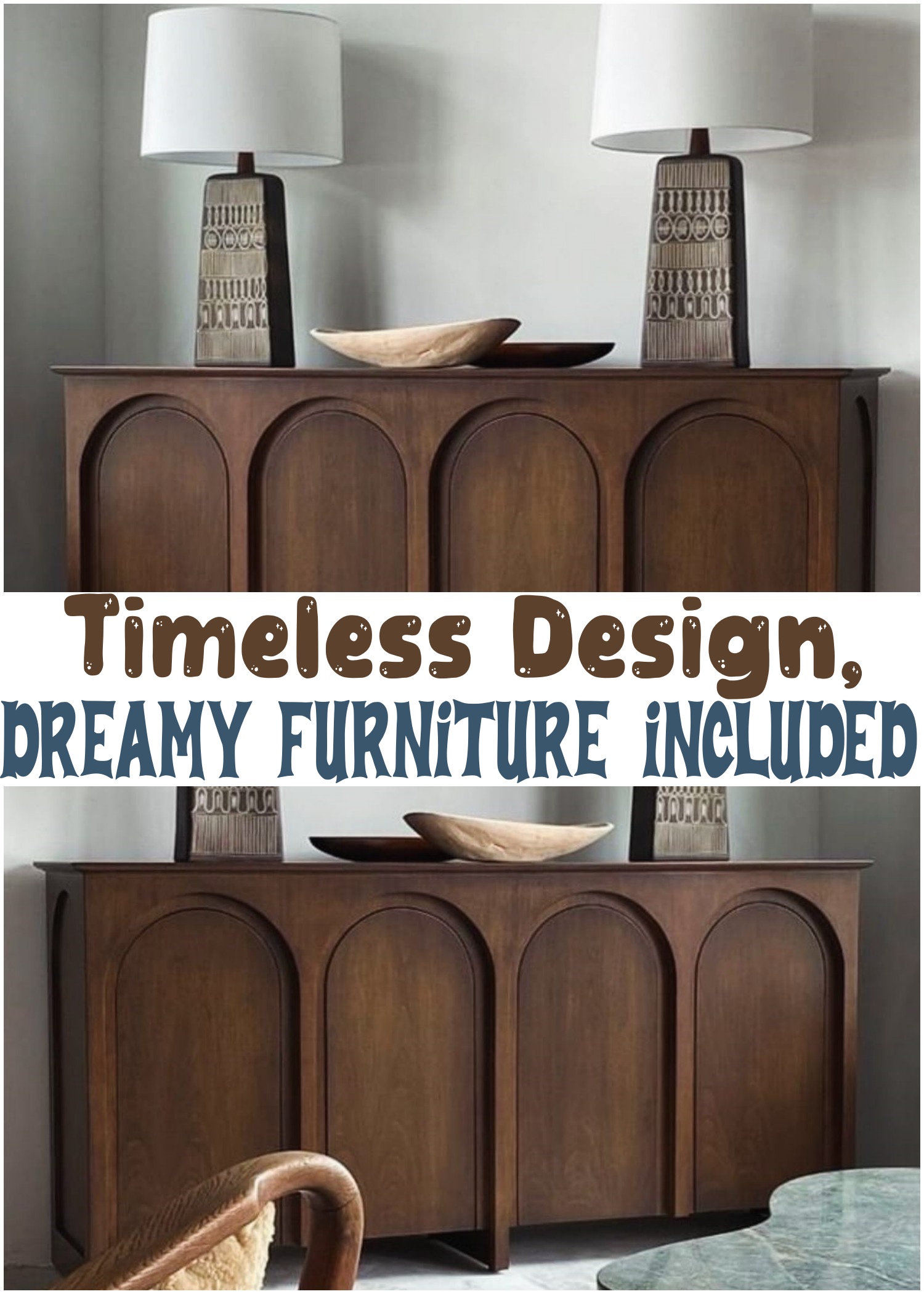 Timeless Design, Dreamy Furniture Included