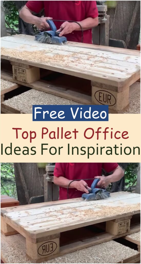 Top Pallet Office Ideas For Inspiration