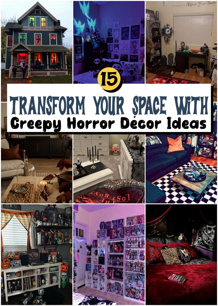 Transform Your Space With Creepy Horror Décor Ideas
