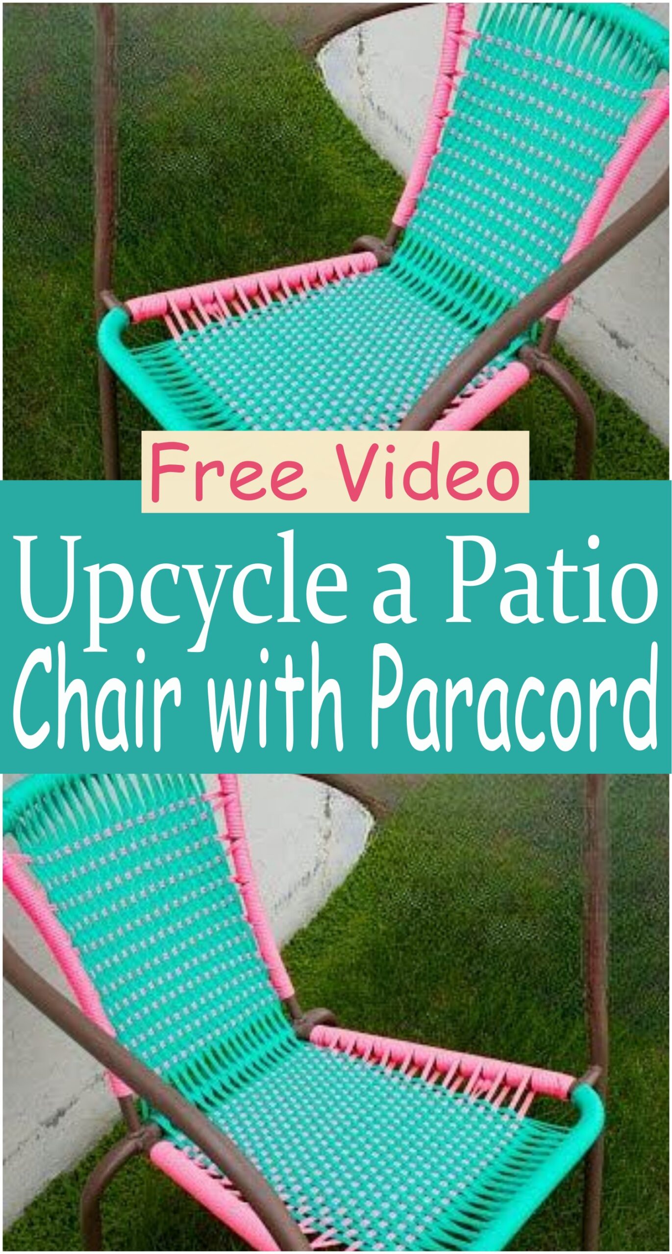Upcycle a Patio Chair with Paracord