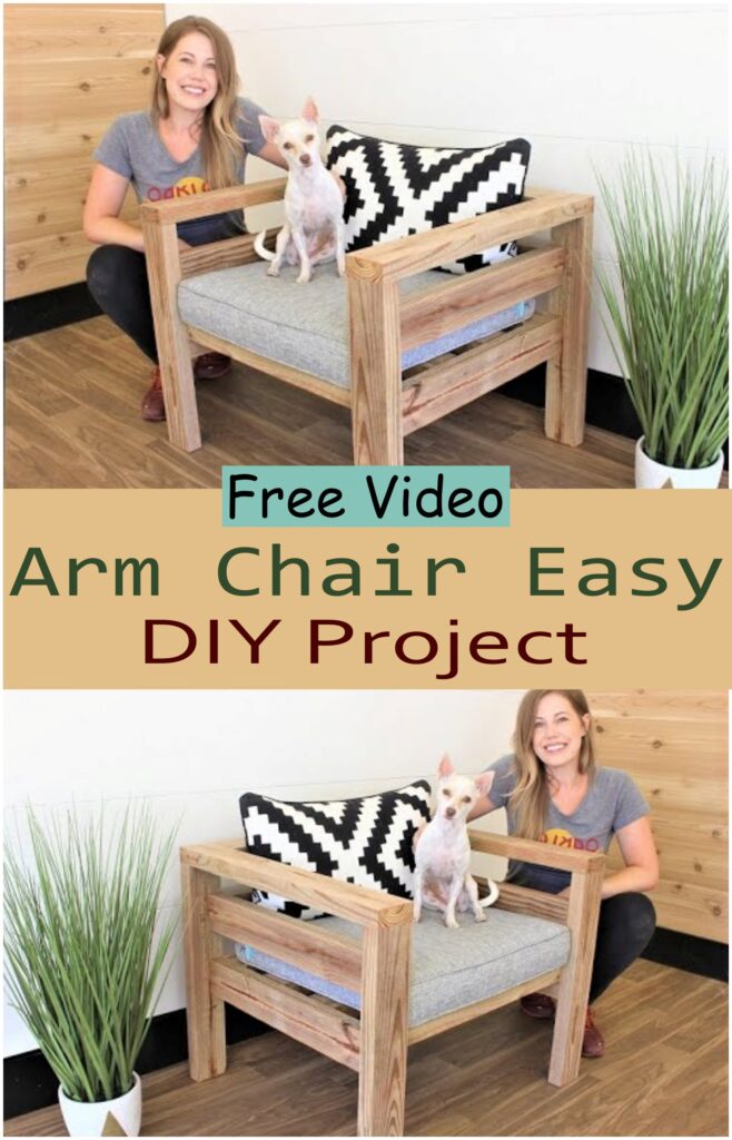 Arm Chair Easy DIY Project