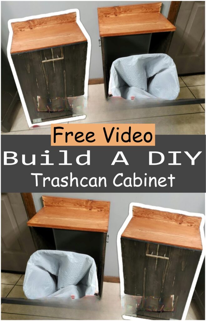  Build A DIY Trashcan Cabinet