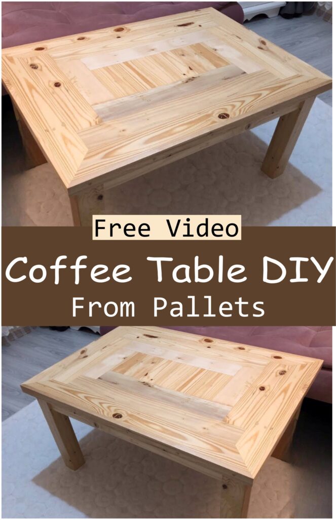 Coffee Table DIY From Pallets