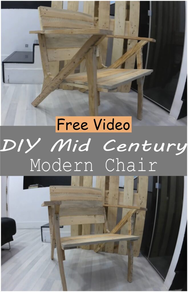 DIY Mid Century Modern Chair