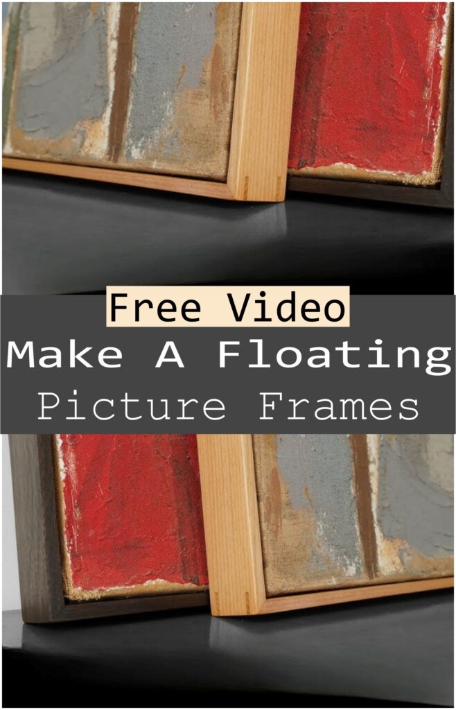 Make A Floating Picture Frames