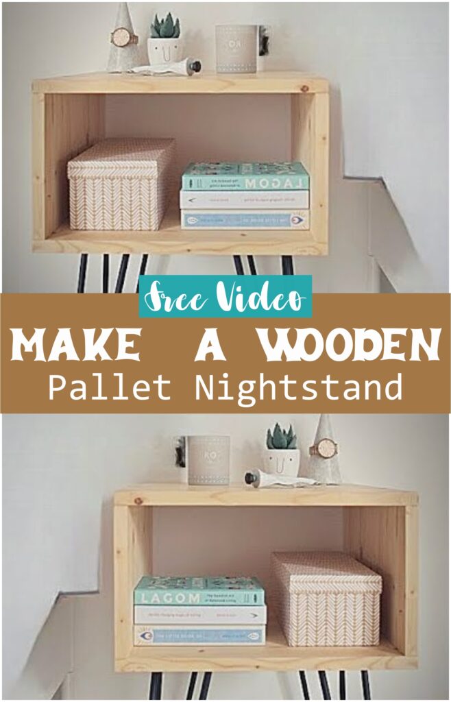 Make A Wooden Pallet Nightstand