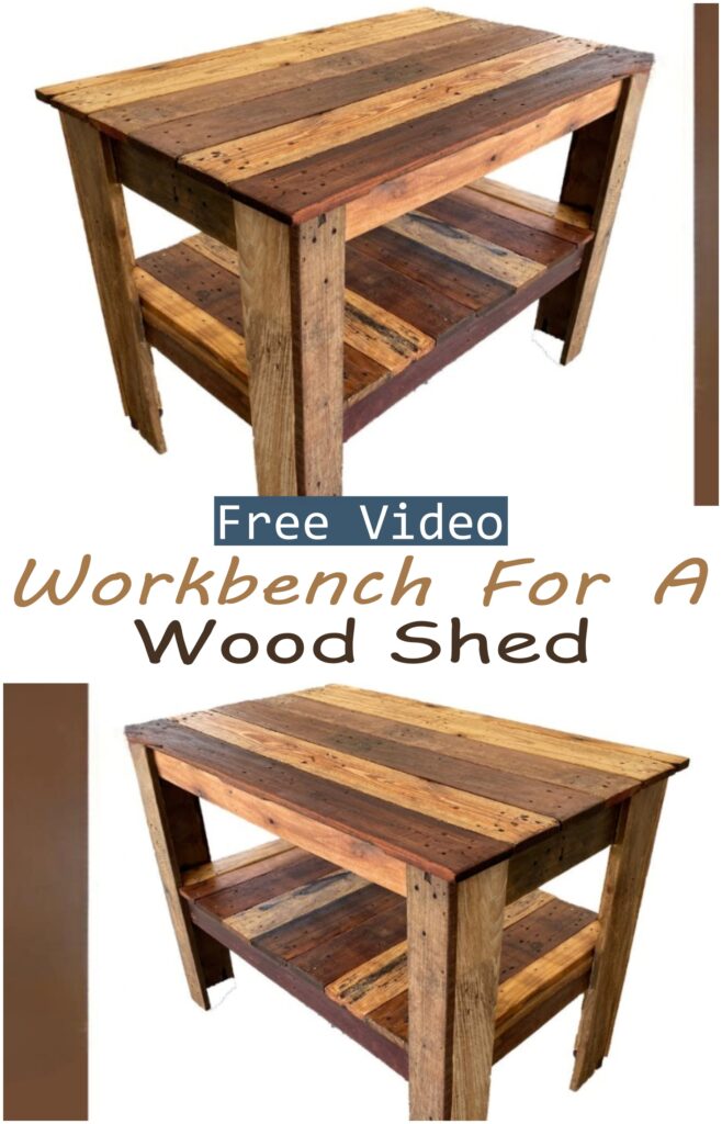 Workbench For A Wood Shed