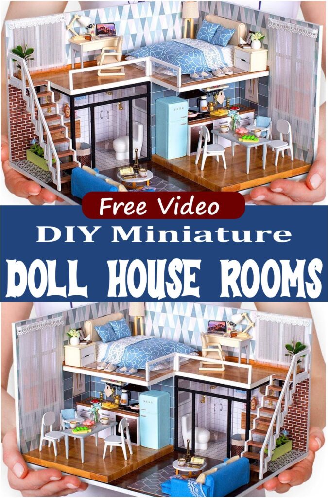DIY Miniature Doll House Rooms