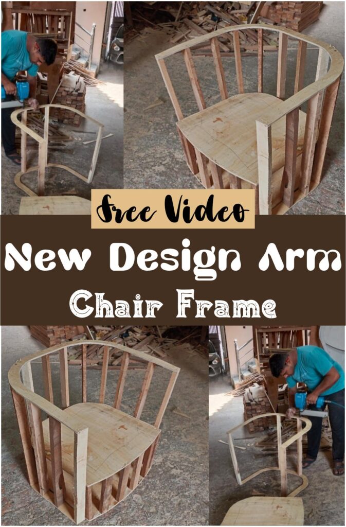 New Design Arm chair Frame 