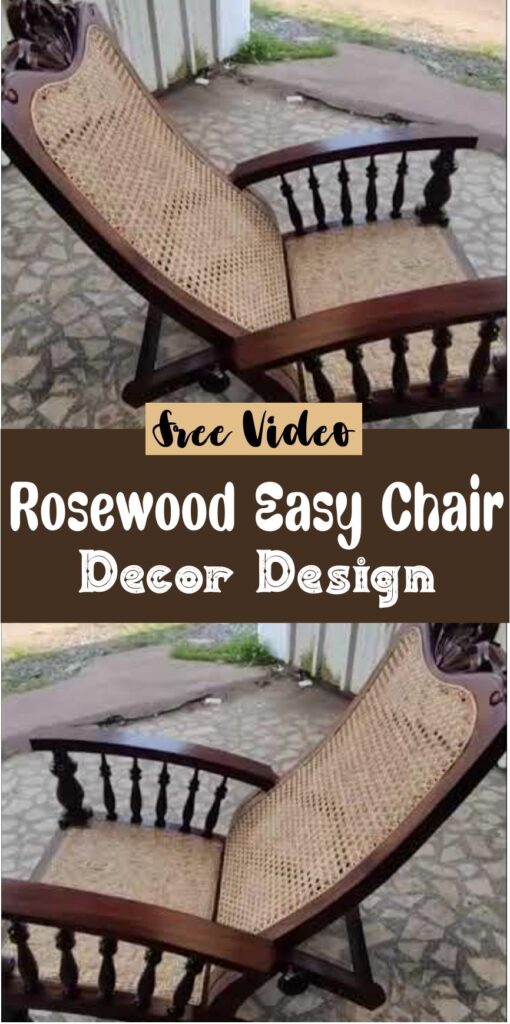 Rosewood Easy Chair Decor Design